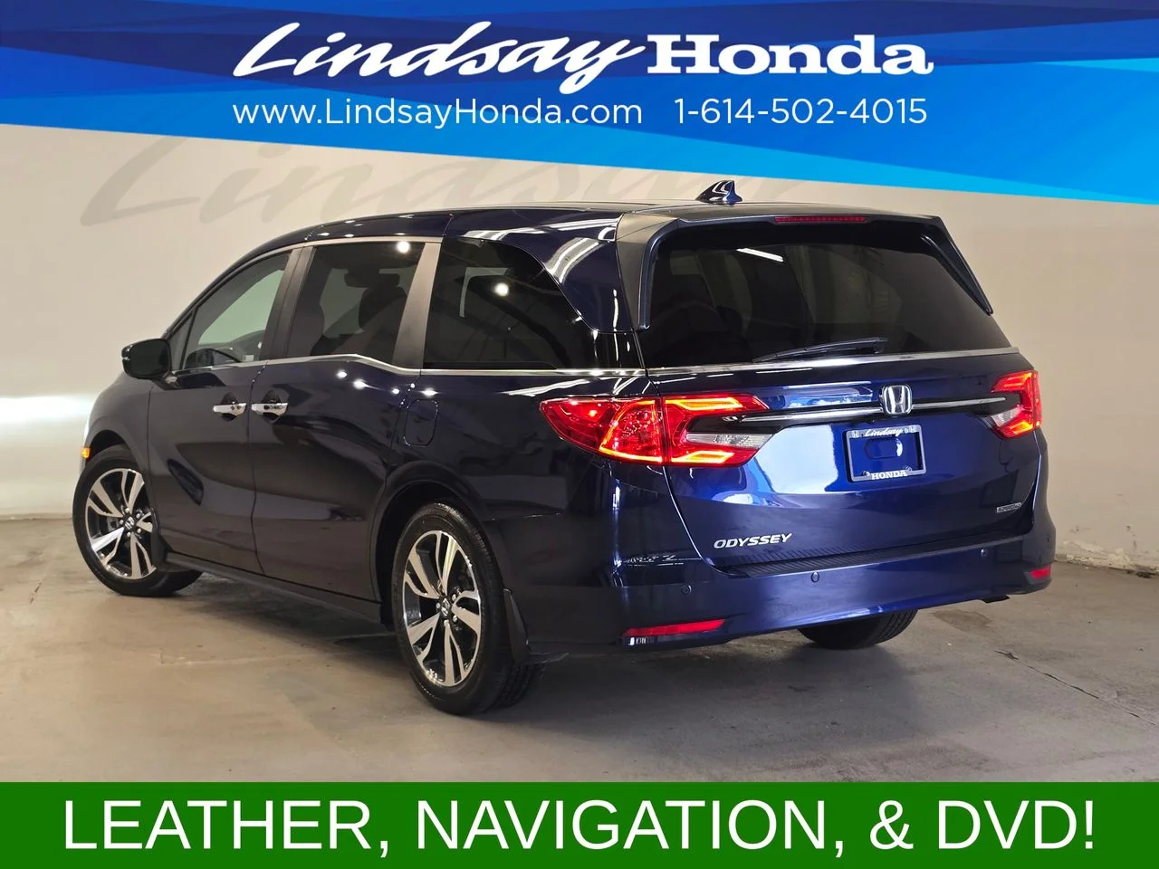 Used 2024 Obsidian Blue Pearl Honda Touring image 4