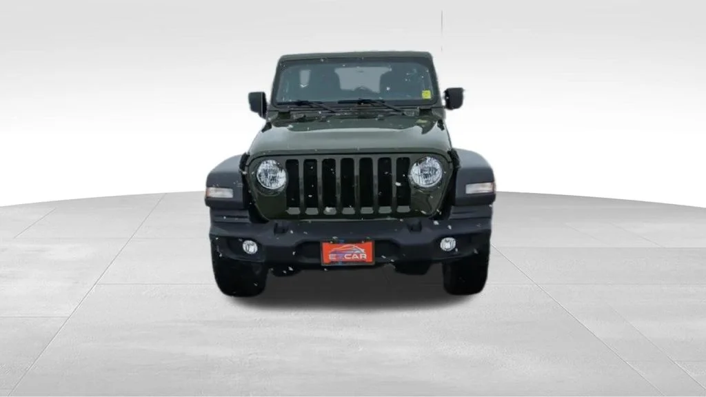 Used 2021 Green Jeep Unlimited Sport S image 3