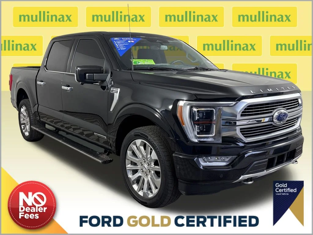 Certified Used 2023 Black Ford Limited image 1