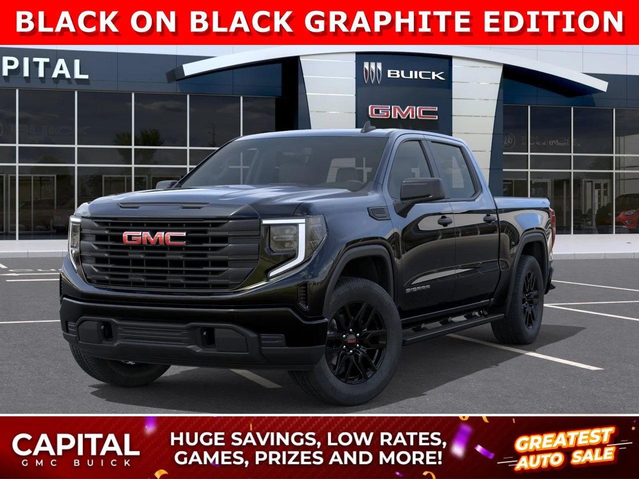 New 2026 ONYX BLACK GMC Pro image 1