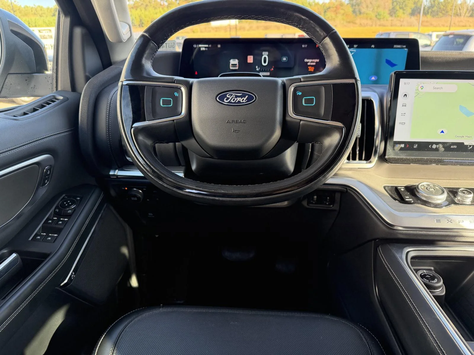 Used 2025 Space Silver Ford Platinum image 8