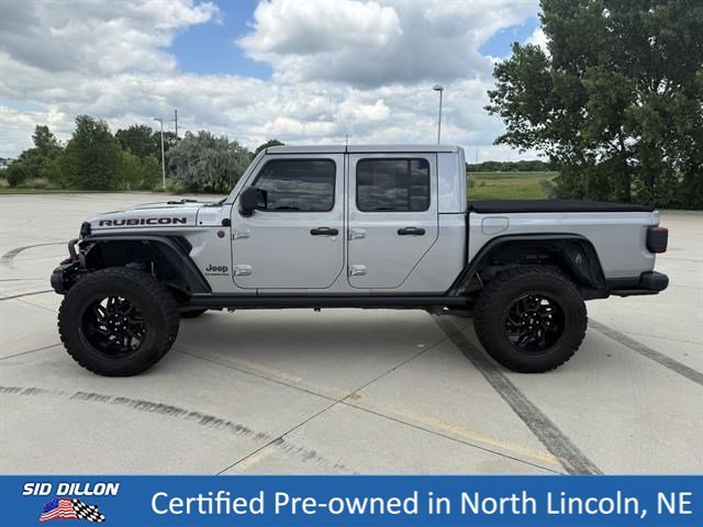 Used 2020 Billet Silver Metallic Clearcoat Jeep Rubicon image 2