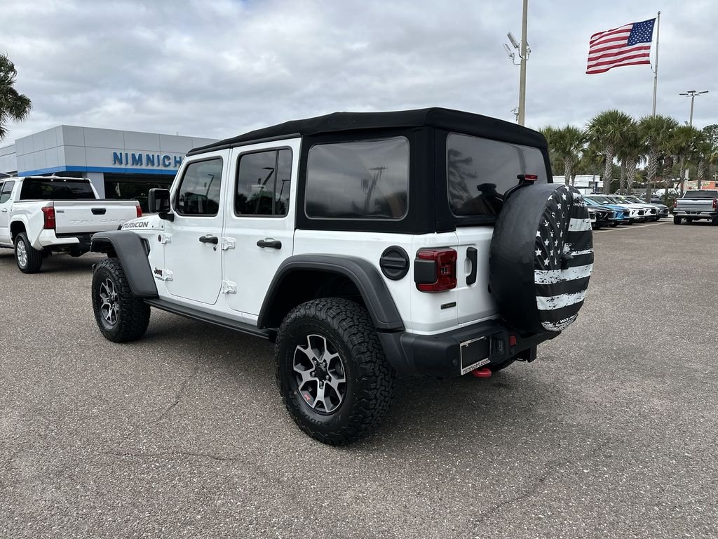 Used 2021 White Jeep Unlimited Rubicon image 14