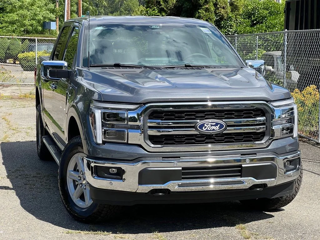 New 2026 Carbonized Gray Metallic Ford Lariat® image 1