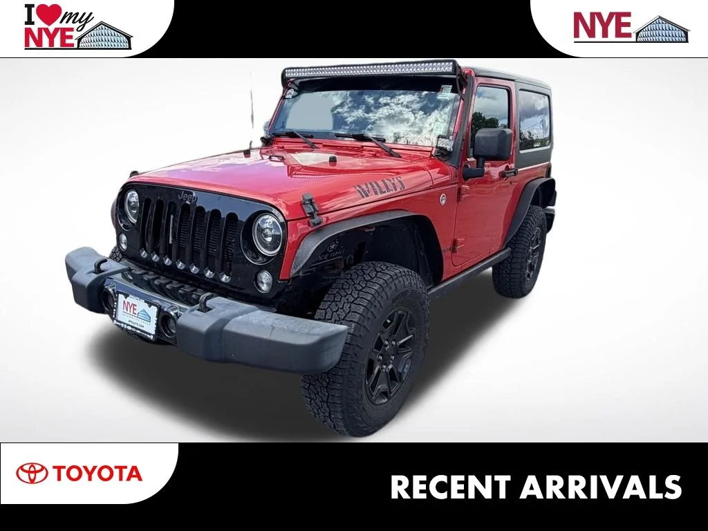 Used 2017 Red Jeep Sport image 1