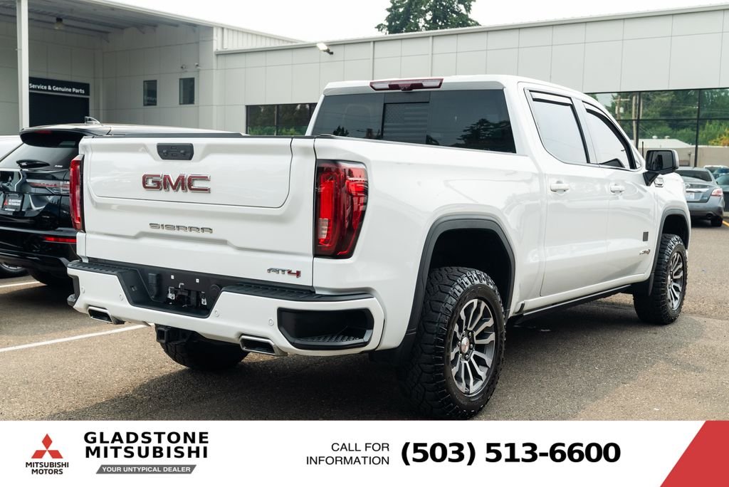Used 2022 Summit White GMC AT4 image 8
