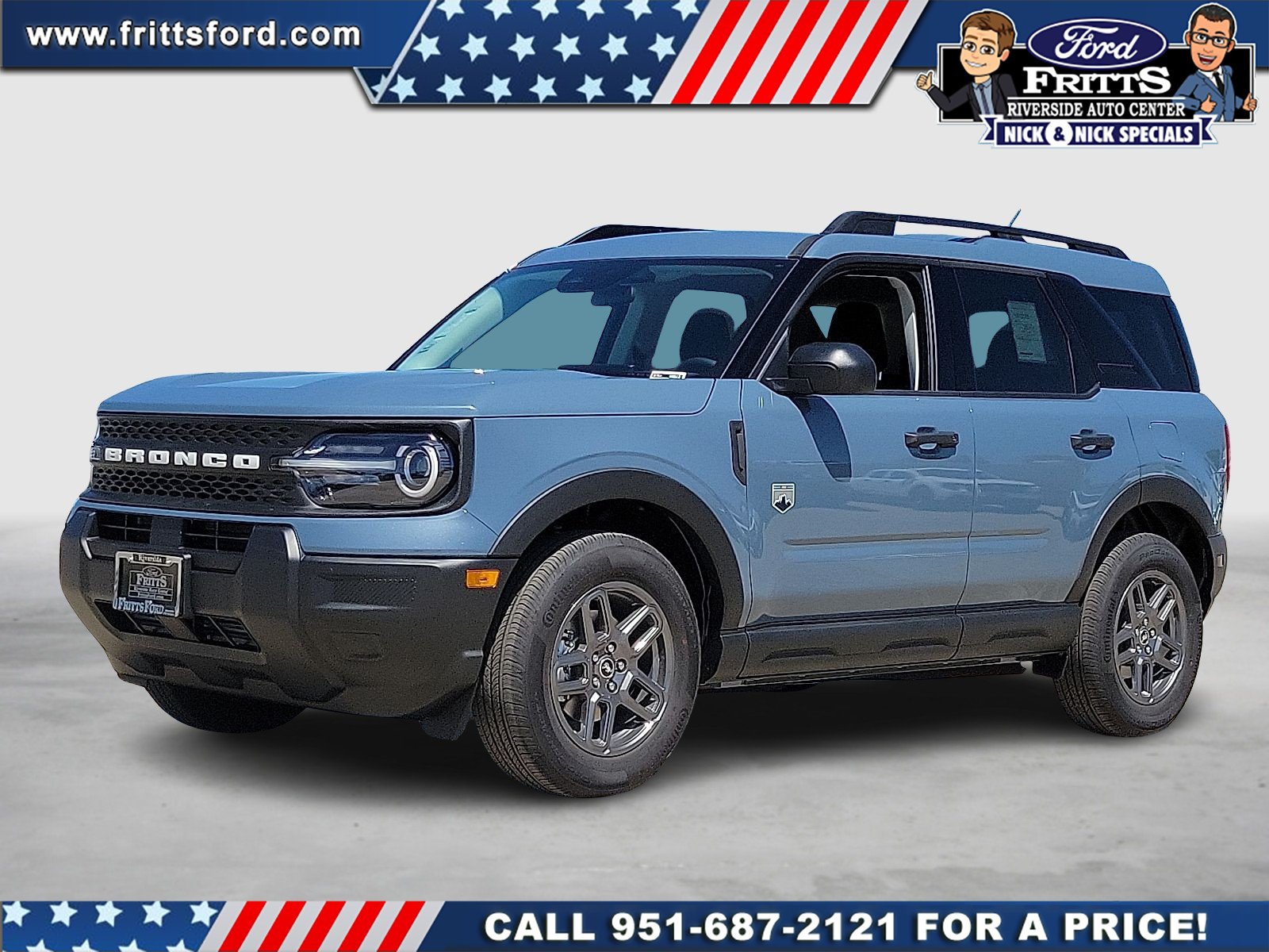 New 2026 Azure Gray Metallic Tri-Coat Ford Big Bend® image 1