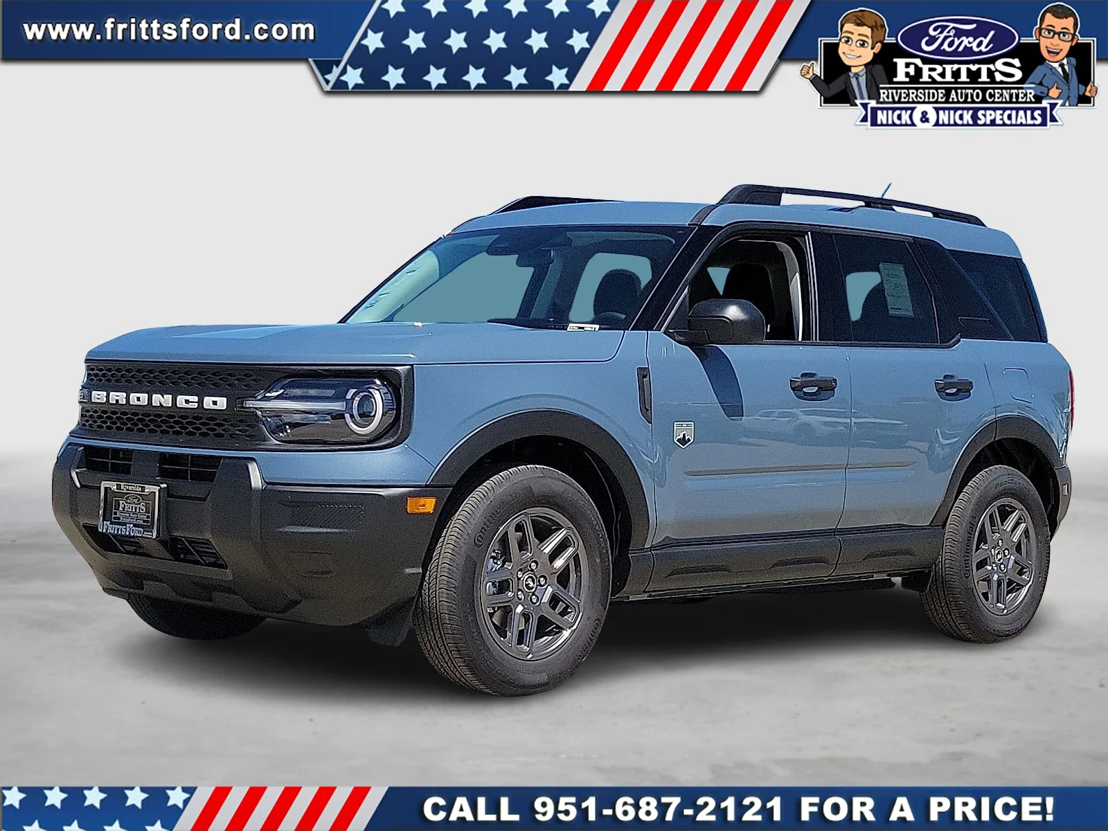 New 2026 Azure Gray Metallic Tri-Coat Ford Big Bend® image 1