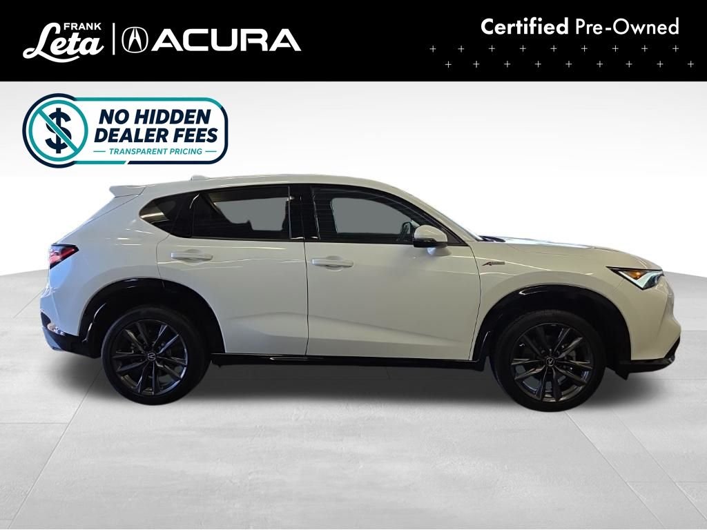 Certified Used 2025 Platinum White Pearl Acura  image 6