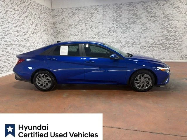 Certified Used 2024 Intense Blue Hyundai SEL image 9