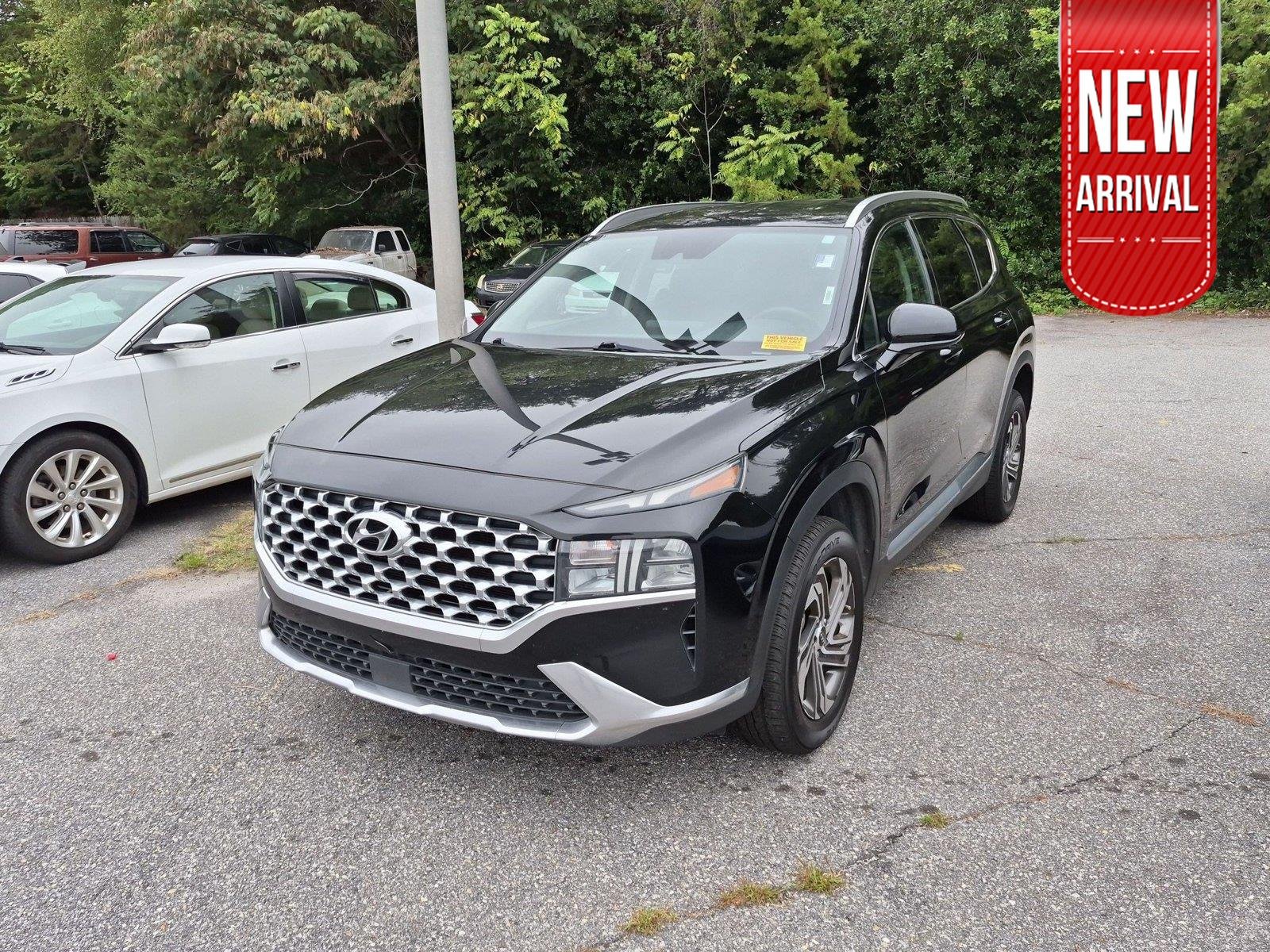 Used 2021 Twilight Black Hyundai SEL image 1