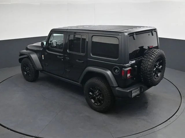 Used 2022 Black Clearcoat Jeep Unlimited Willys image 27