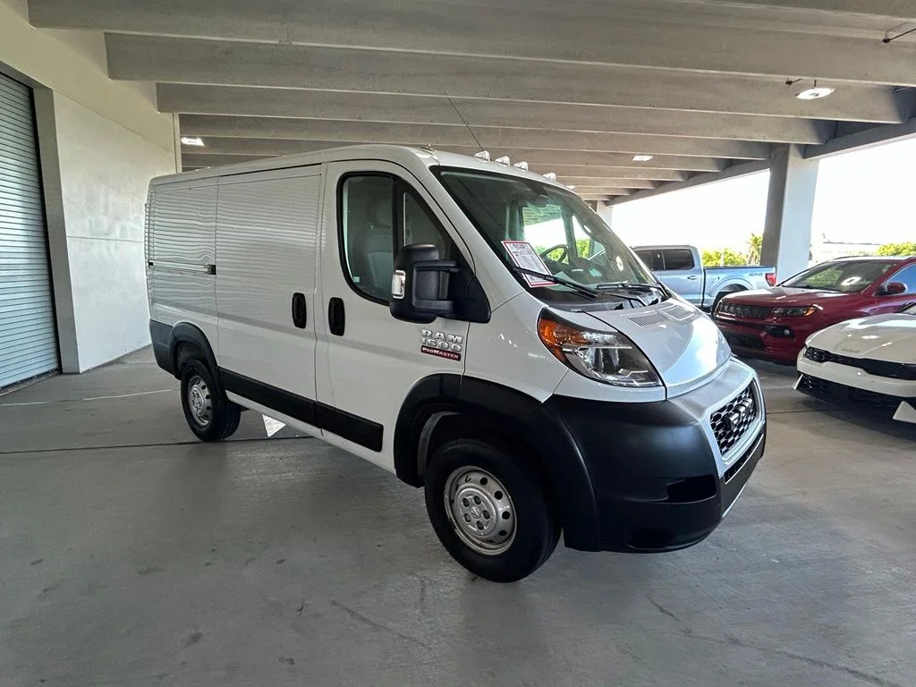 Used 2021 Bright White Clearcoat Ram Low Roof image 7