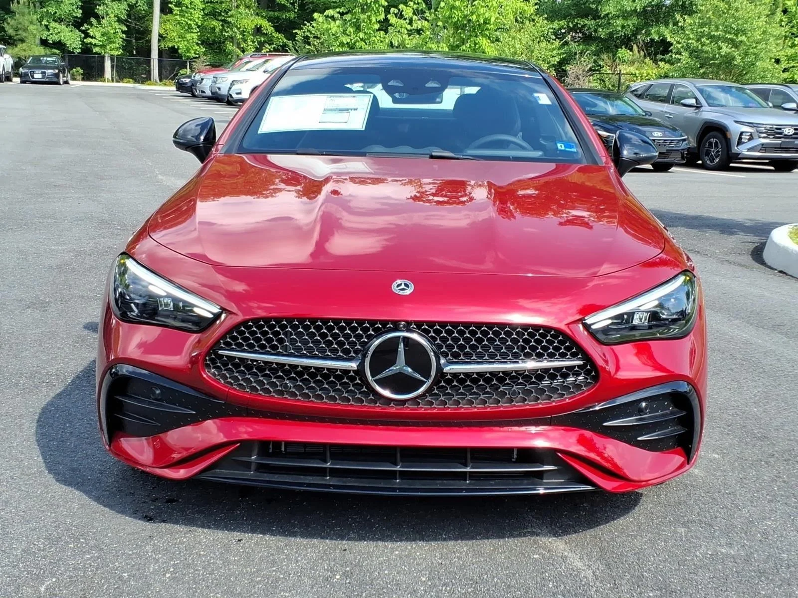 New 2026 MANUFAKTUR Patagonia Red Metallic Mercedes-Benz CLE 450 image 2