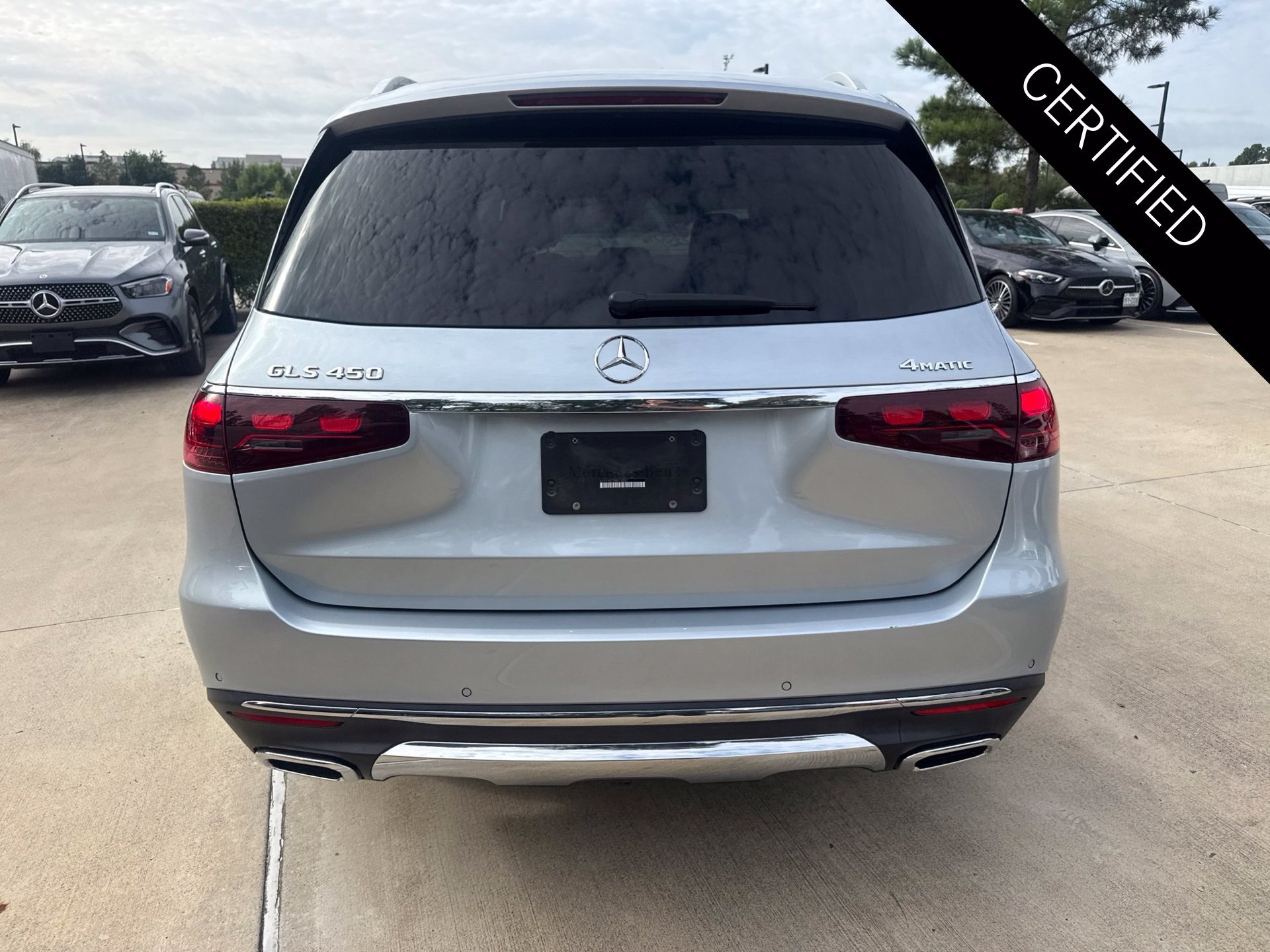 Certified Used 2024 Cirrus Silver Metallic Mercedes-Benz GLS 450 image 5