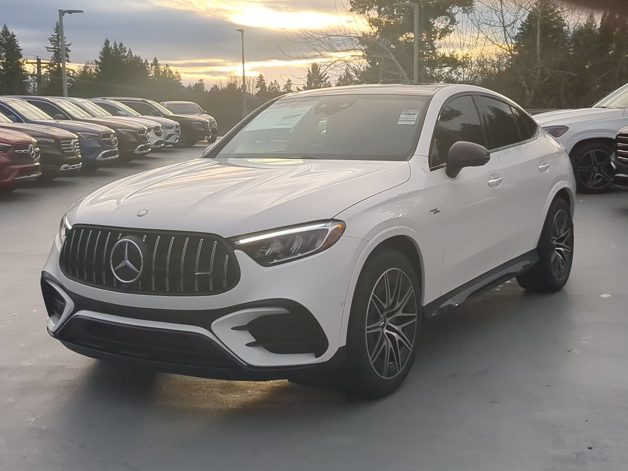 New 2026 Polar White Mercedes-Benz AMG® GLC 43 4MATIC Coupe image 41