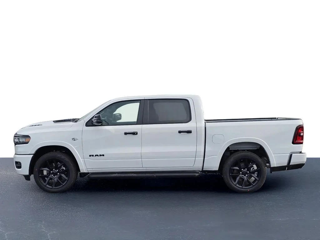 New 2026 Bright White Clear-Coat Exterior Paint RAM Laramie image 14