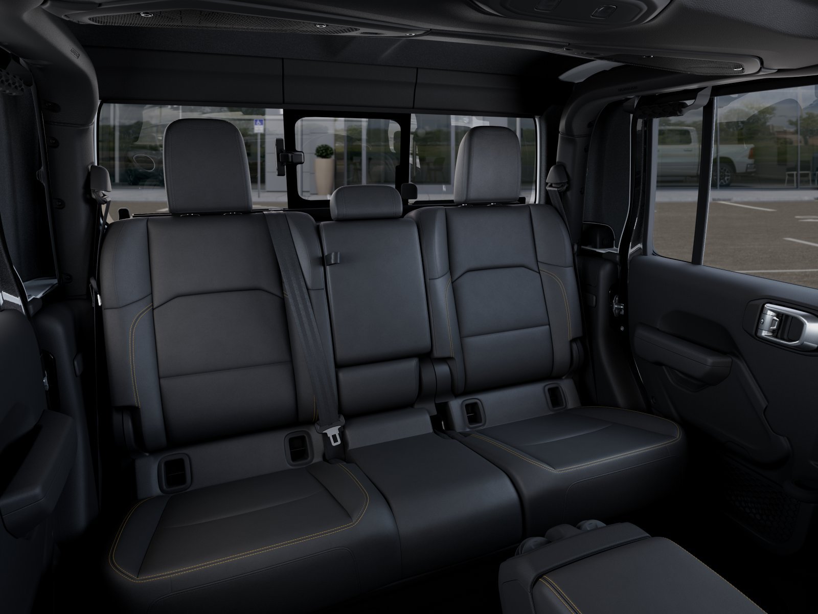 New 2026 Granite Crystal Metallic Clear-Coat Exterior Paint Jeep Sahara image 41