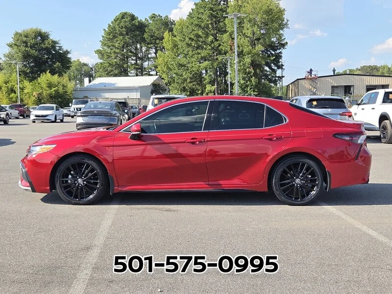 Used 2023 Red TOYOTA XSE AUTO image 2