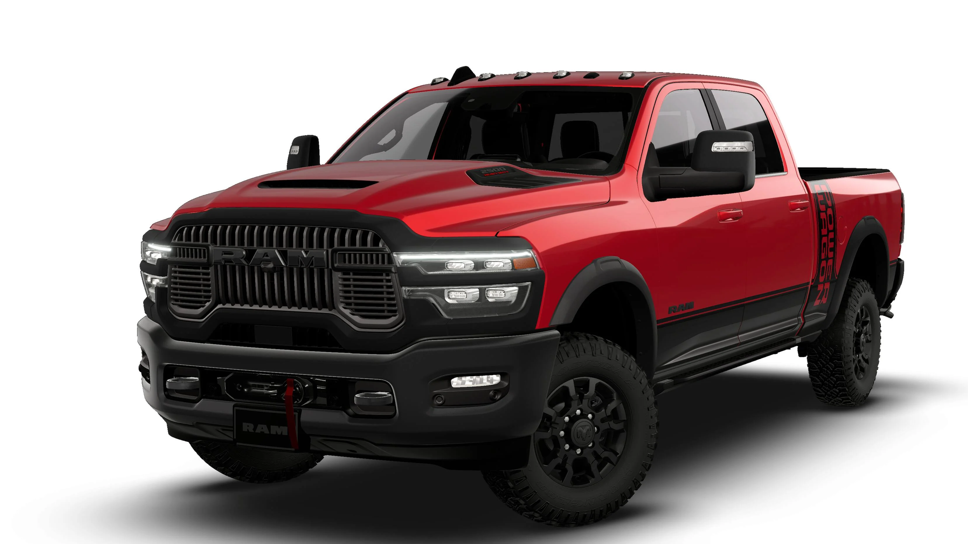 New 2026 Molten Red Pearl-Coat Exterior Paint RAM Power Wagon image 27