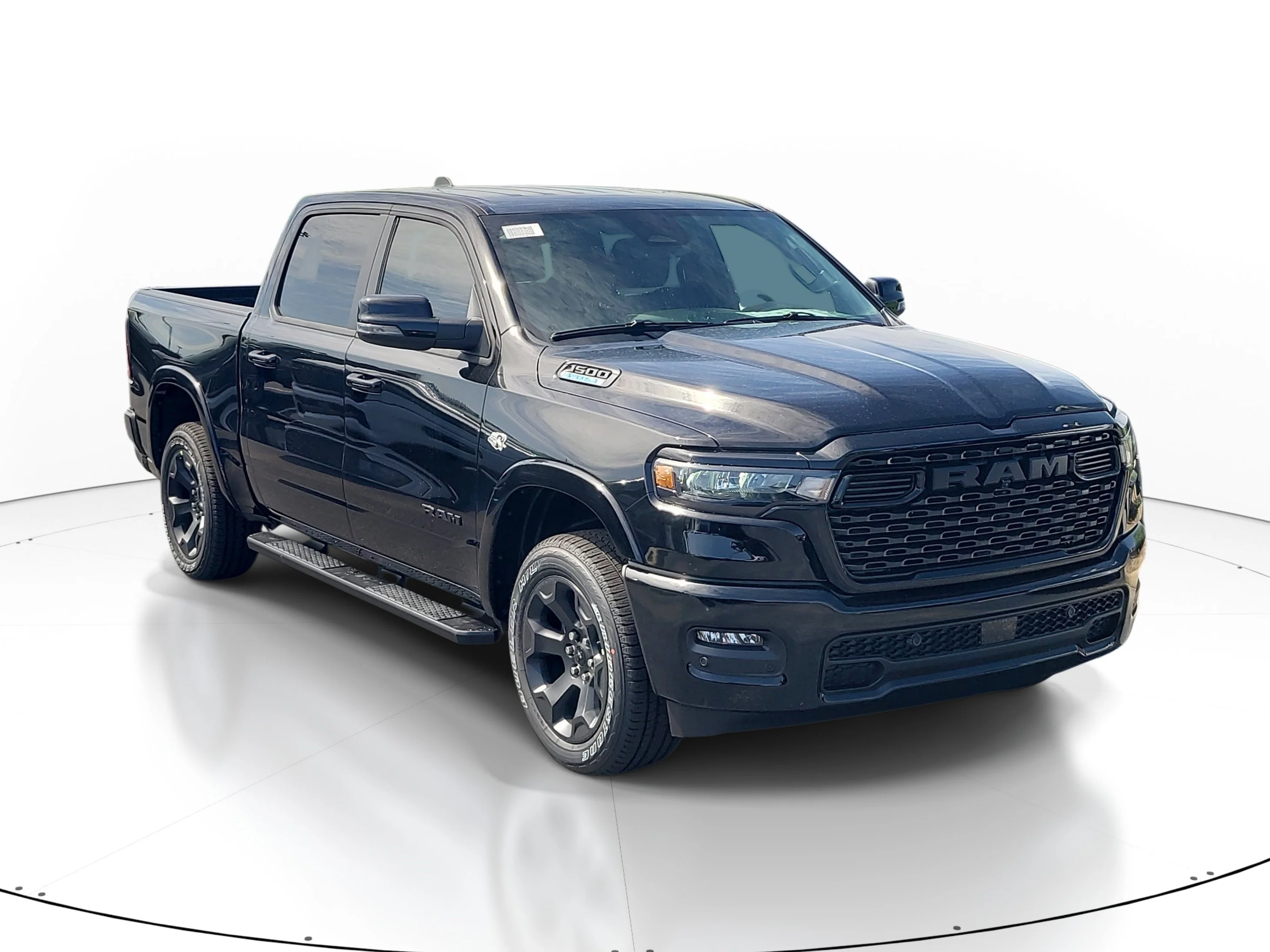 New 2026 Diamond Black Crystal Pearlcoat RAM Big Horn image 2
