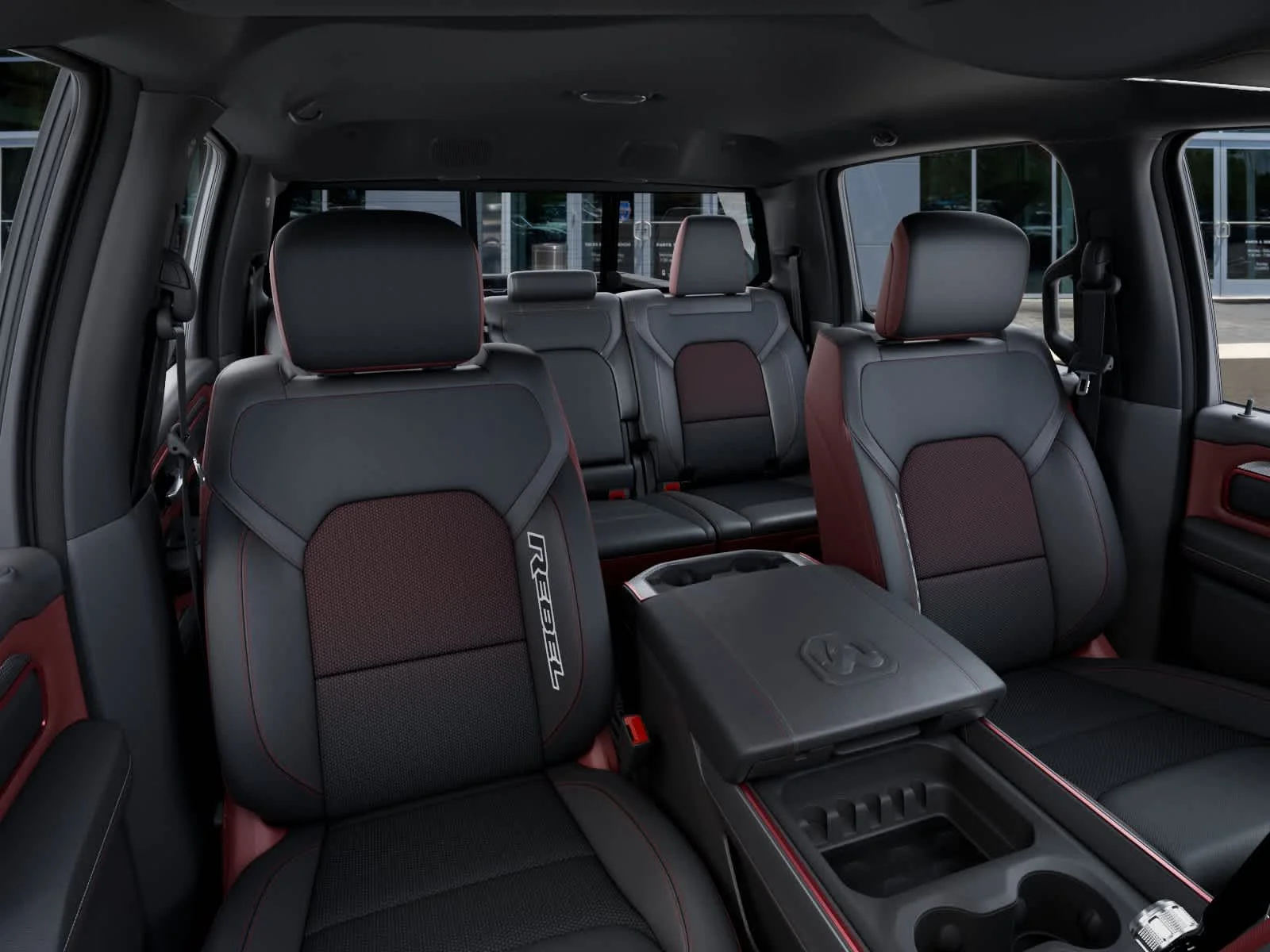 New 2026 Diamond Black Crystal Pearl-Coat Exterior Paint RAM Rebel image 16
