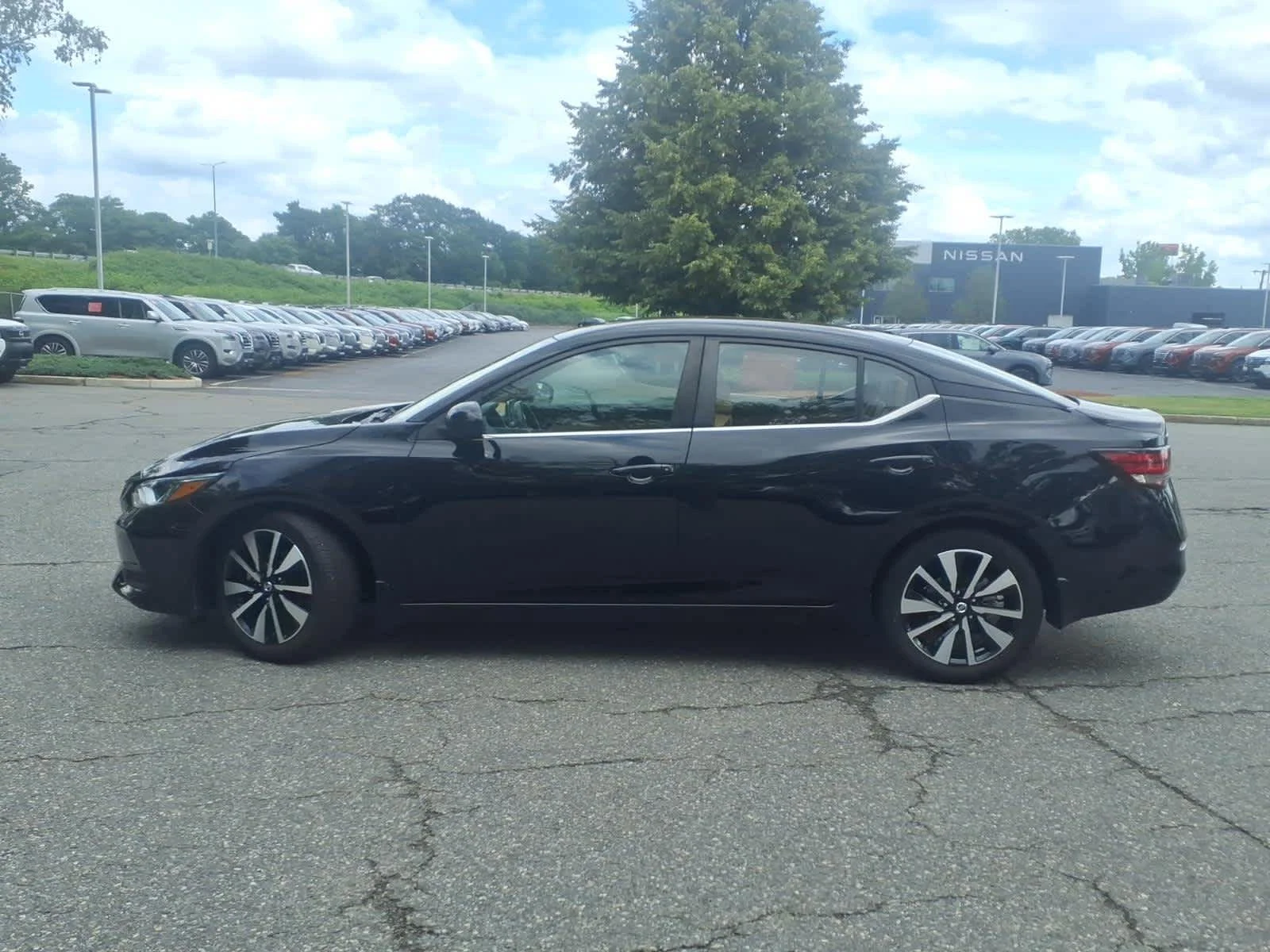 Certified Used 2023 Super Black Nissan SV image 8