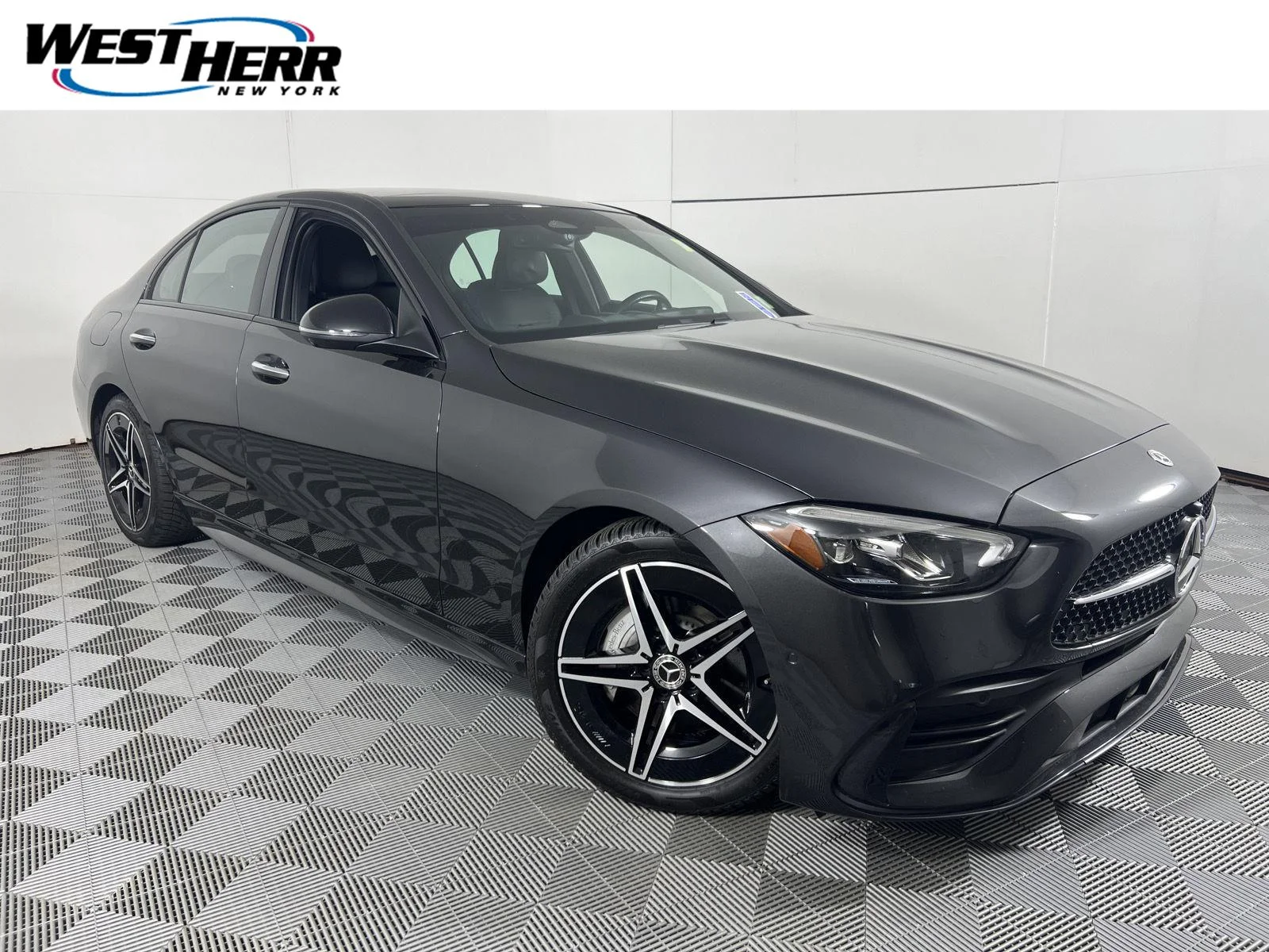 Used 2023 Graphite Grey Metallic Mercedes-Benz C 300 image 1