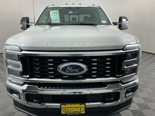 New 2026 Star White Metallic Tri-Coat Ford Lariat image 2