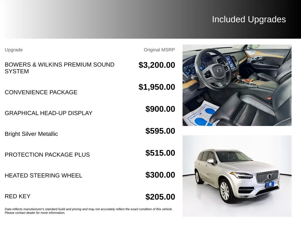 Used 2018 Bright Silver Metallic Volvo T6 Inscription image 5