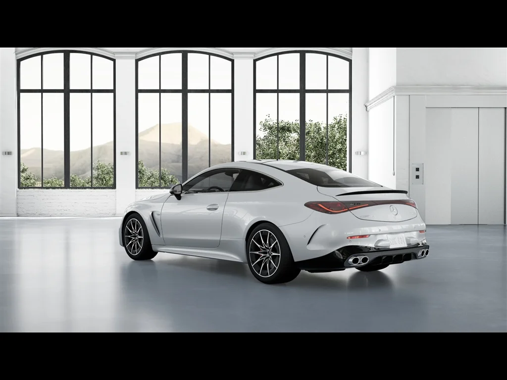 New 2026 MANUFAKTUR Moonlight White Metallic Mercedes-Benz AMG® CLE 53 4MATIC+ Coupe image 24