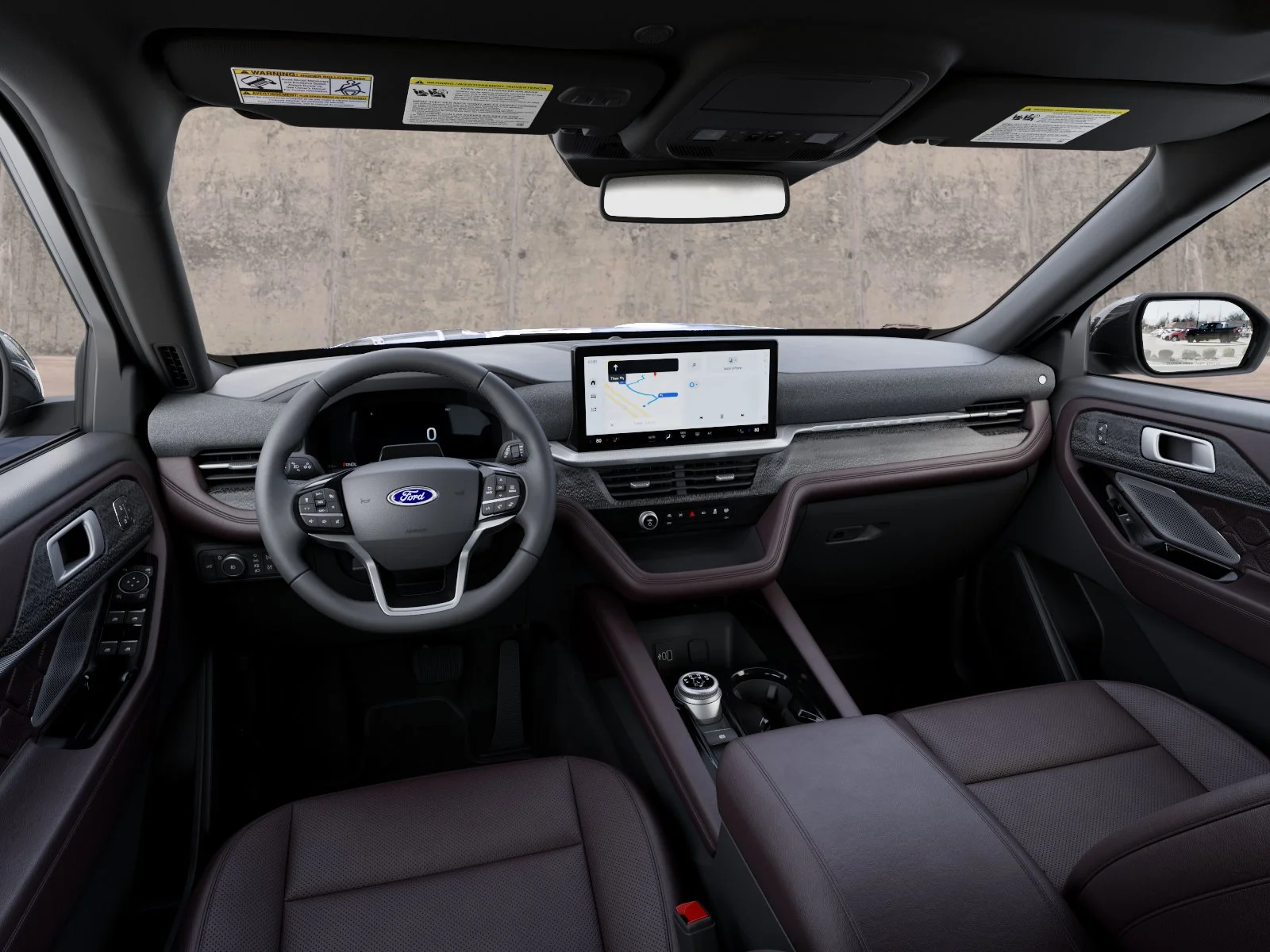 New 2027 Black Ford 4DR 4WD PLTNM image 9