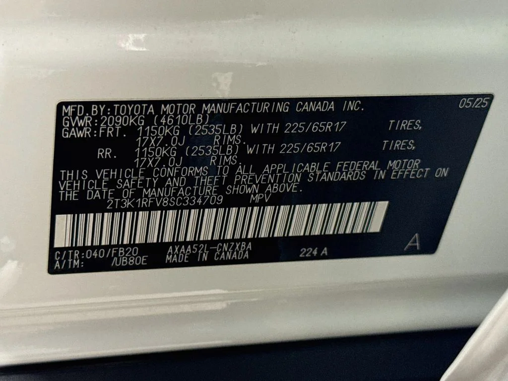 Certified Used 2025 Ice Cap Toyota LE image 29