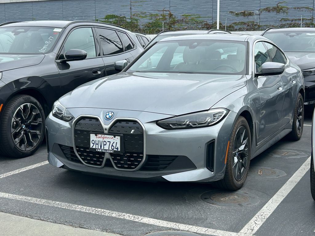 Certified Used 2023 Skyscraper Grey Metallic BMW eDrive40 image 2