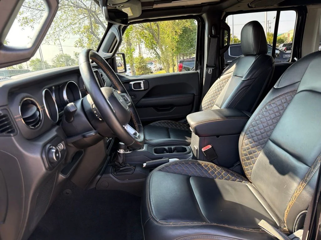 Used 2021 Black Jeep Unlimited Sahara High Altitude image 10