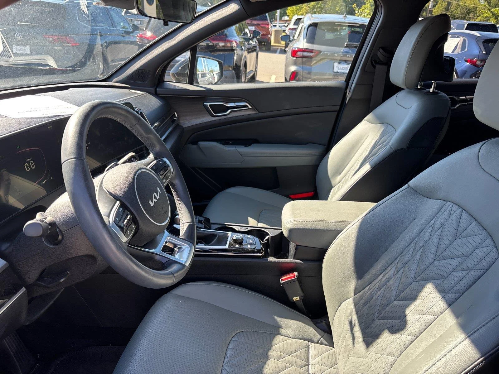 Used 2024 Ebony Black Kia X-Line image 14