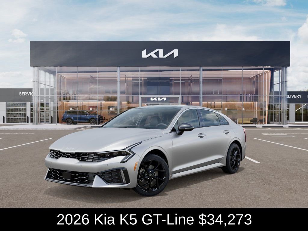 New 2026 Steel Matte Gray Kia GT-Line AWD image 2