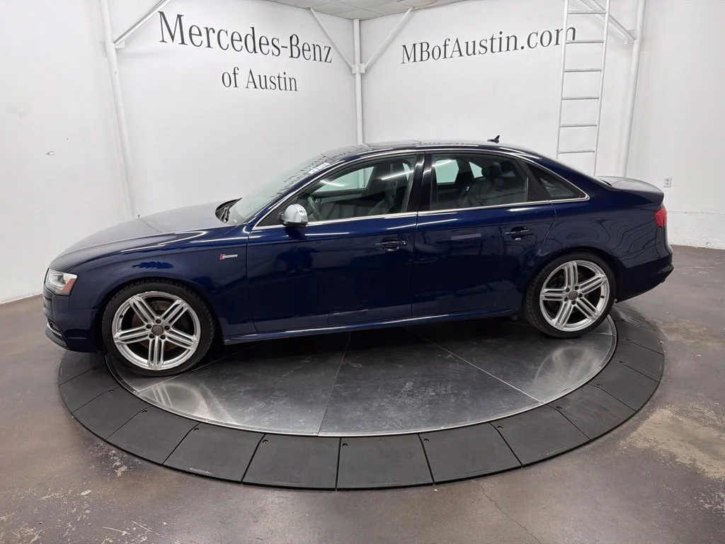 Used 2014 Blue Audi 3.0T Premium Plus image 4
