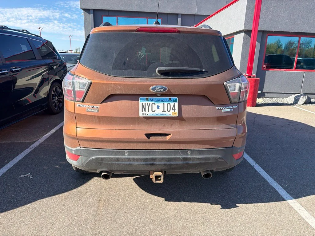 Used 2017 Red Ford Titanium image 6
