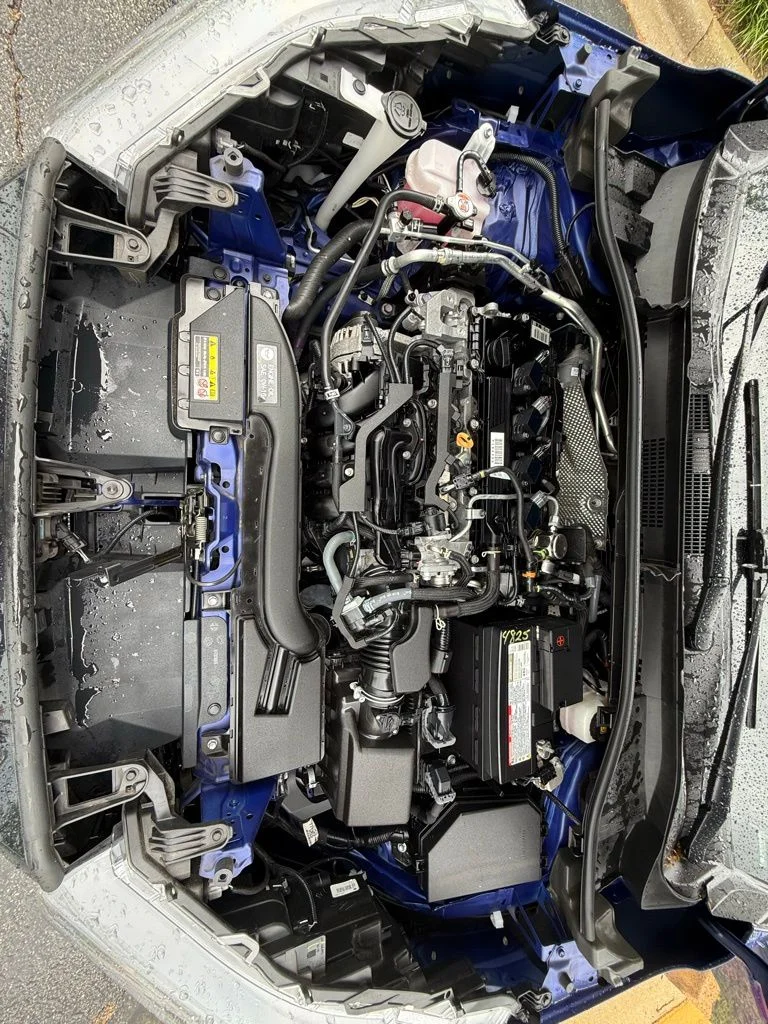 Used 2022 Blue Toyota LE image 28