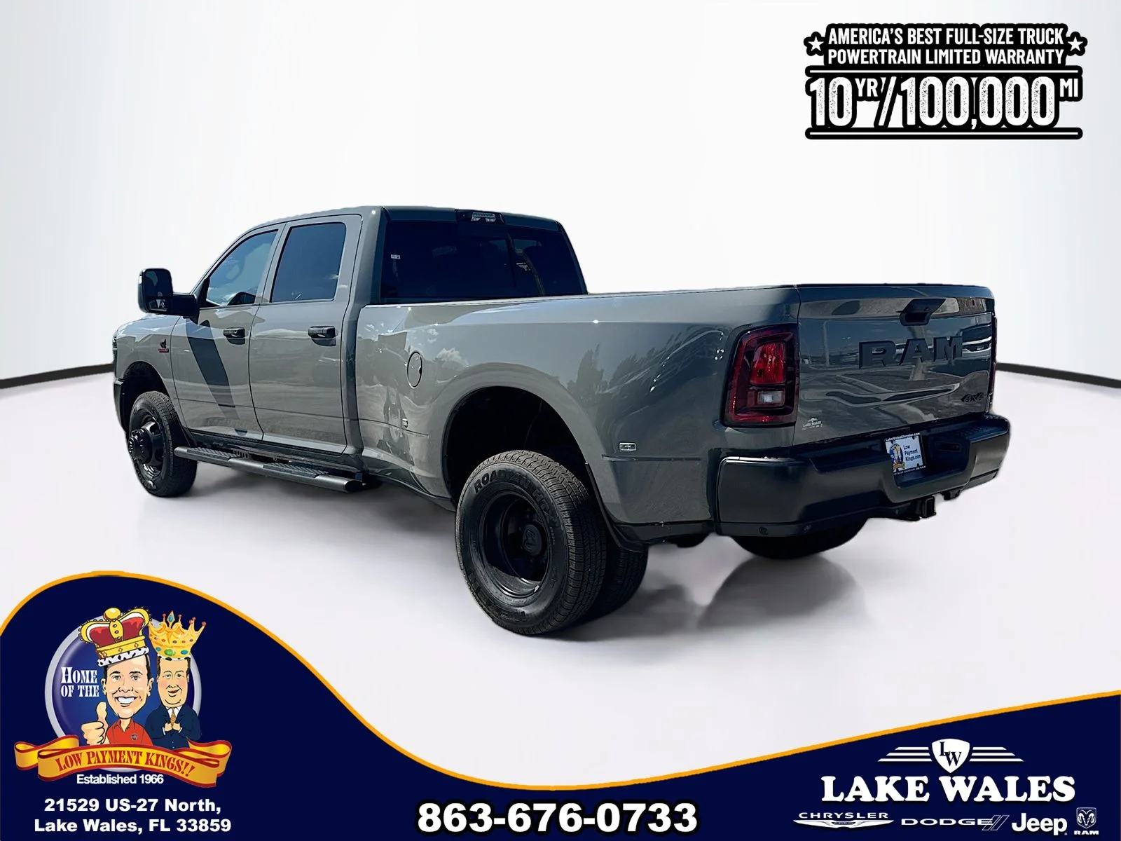 New 2026 Ceramic Gray Clear-Coat Exterior Paint RAM TRADESMAN image 4