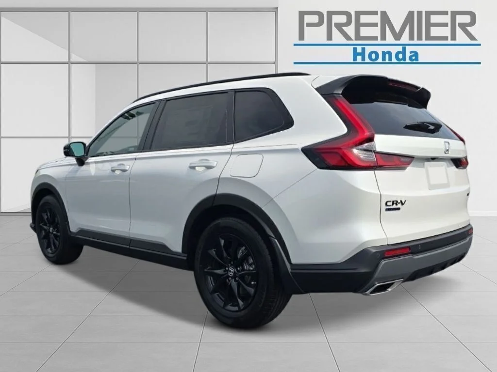 New 2026 Platinum White Pearl Honda 2WD Sport-L Hybrid image 3
