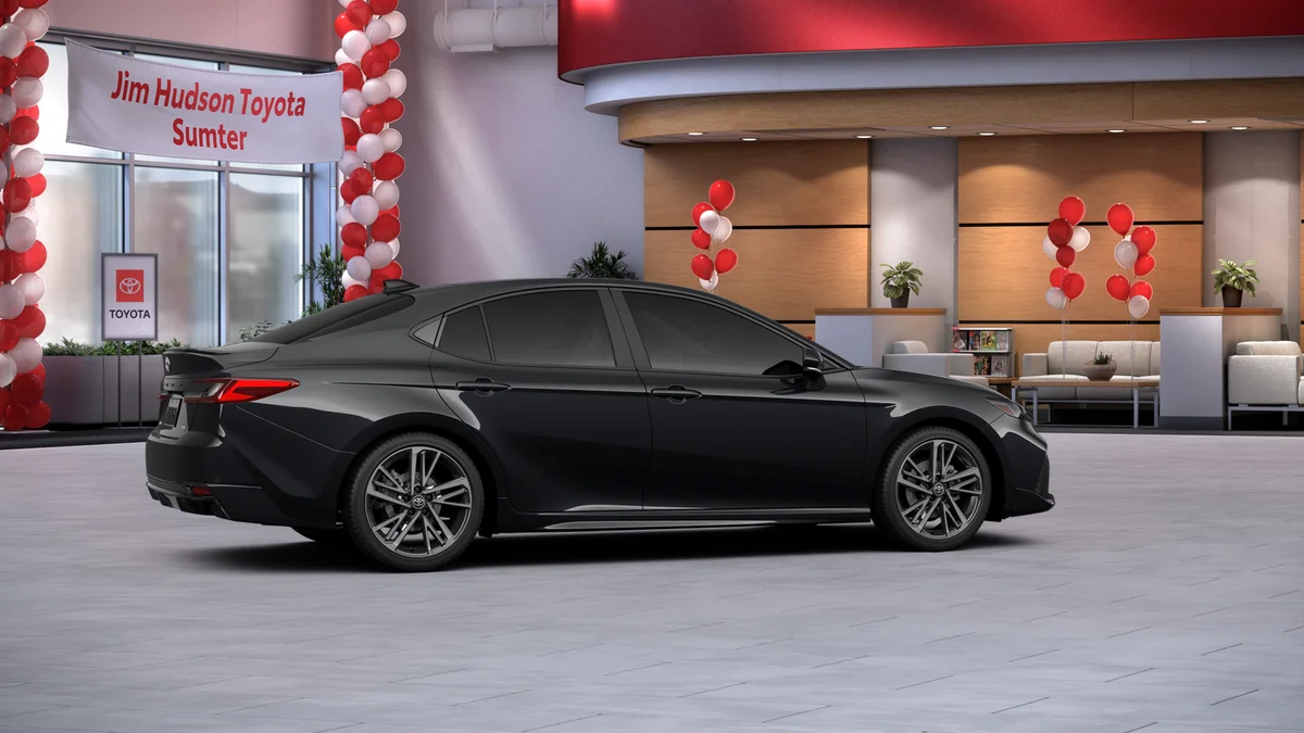 New 2026 Midnight Black Metallic Toyota XSE image 64