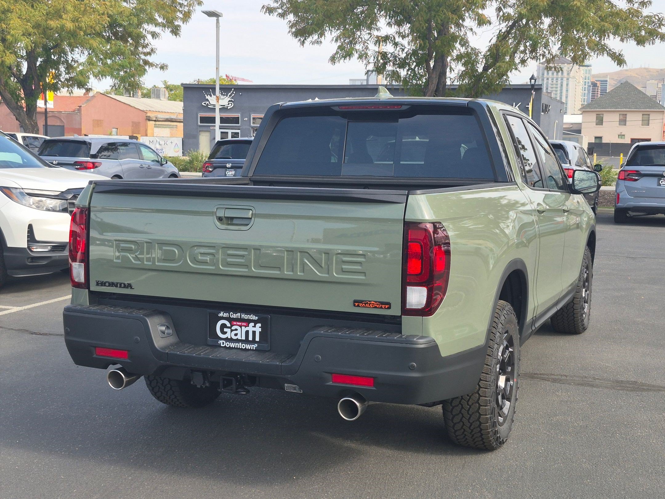 New 2026 Ash Green Metallic Honda TrailSport+ image 3