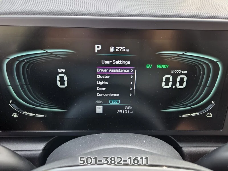 Used 2025 Snow White Pearl KIA LX FWD image 30