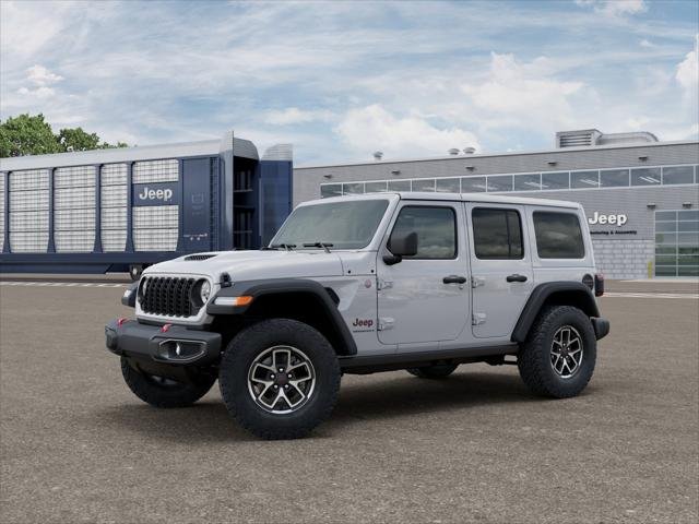 New 2026 Bright White Clearcoat Jeep Rubicon image 1
