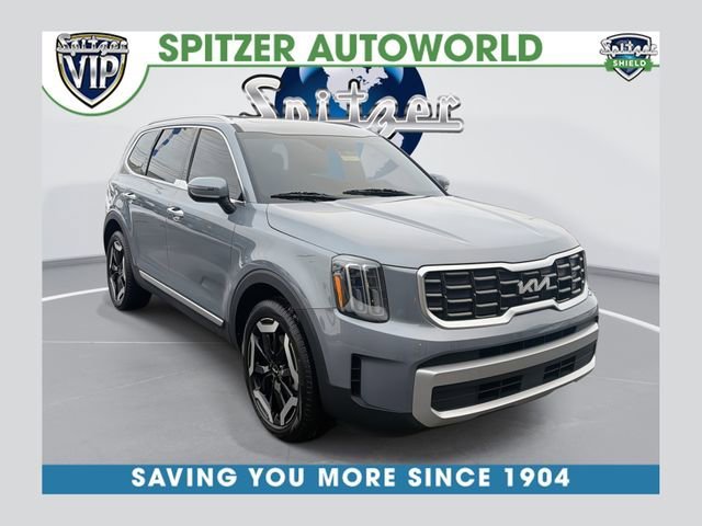 Gray 2024 Kia Telluride S AWD SUV / Crossover All-Wheel Drive 8-Speed Automatic