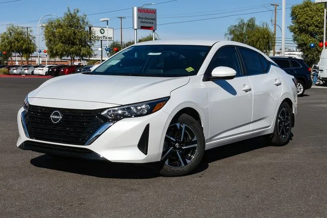 New 2025 White Nissan SV image 1