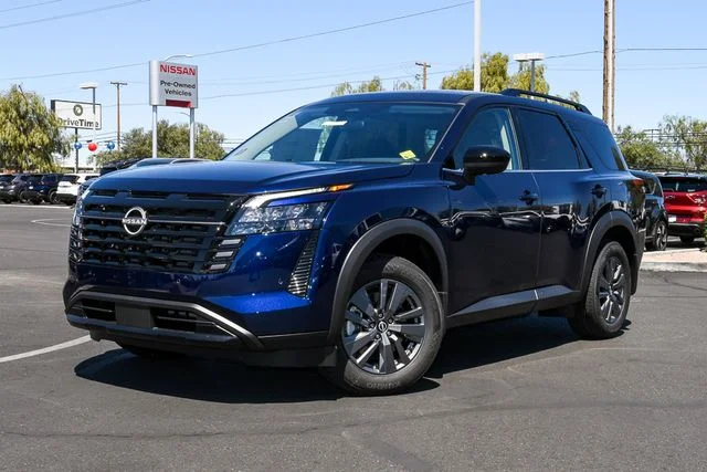 New 2026 Deep Ocean Blue Pearl Nissan SV image 40