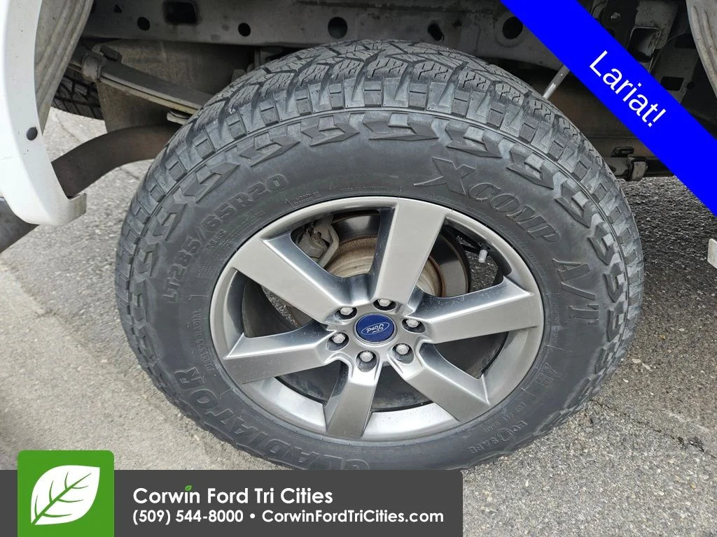 Used 2017 White Ford Lariat image 8